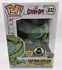 Funko Pop! CAPTAIN CUTLER #632 Popcultcha Exclusive Glows in the Dark Scooby Doo