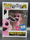 Funko Pop! Cartoon Network Courage The Cowardly Dog - Flocked Gemini Excl #1070