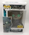 Funko Pop Cheshire Cat 178 Flocked Grey Disney Alice In Wonderland HT Exclusive