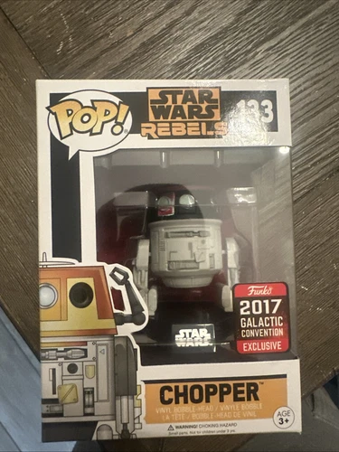 Funko Pop! Chopper 133 Star Wars Rebels 2017 Galactic Convention Exclusive NEW!