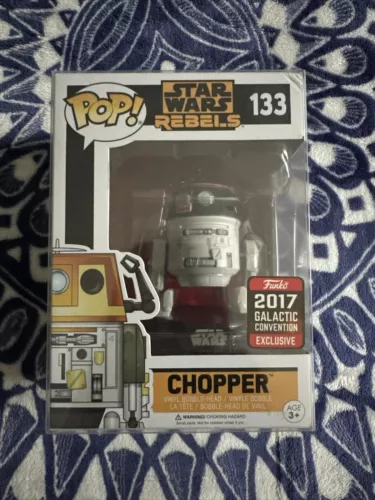Funko Pop! Chopper #133 Star Wars: Rebels 2017 Galactic Convention Exclusive