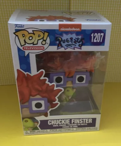 Funko Pop Chuckie Finster 1207 Rugrats Television Nickelodeon Vinyl Figure New