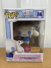 FUNKO POP CINNAMOROLL with Ball Soccer # 86 FLOCKED BOX LUNCH SERIES HELLO KITTY