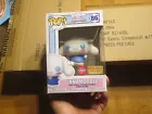 FUNKO POP CINNAMOROLL with Ball Soccer # 86 FLOCKED BOX LUNCH SERIES HELLO KITTY