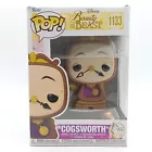 Funko Pop! Cogsworth 1133 Disney Beauty and the Beast Classic Cartoon Vinyl Toy
