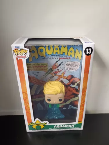 Funko Pop! Comic Book Cover with Case: Aquaman #13