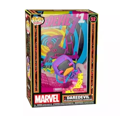 Funko Pop! Comic Book Cover with Case: Marvel - Daredevil - Target Exclusive #52