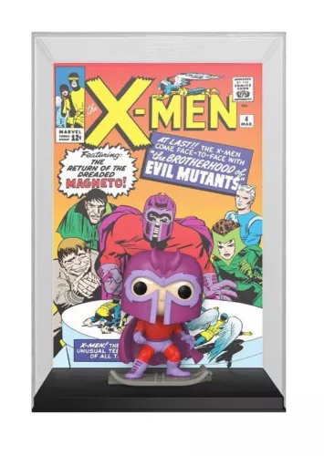 Funko Pop! Comic Book Cover with Case: Marvel - Magneto - Target (Exclusive) #44