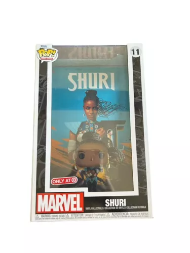 Funko Pop! Comic Book Cover with Case: Marvel - Shuri - Target (Exclusive) #11