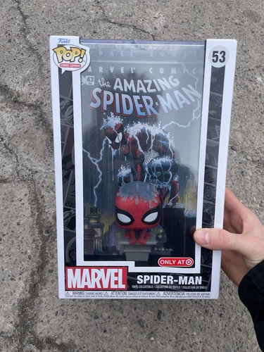 Funko POP! Comic Cover: Marvel Amazing Spider-man Figure #53 TARGET EXCLUSIVE