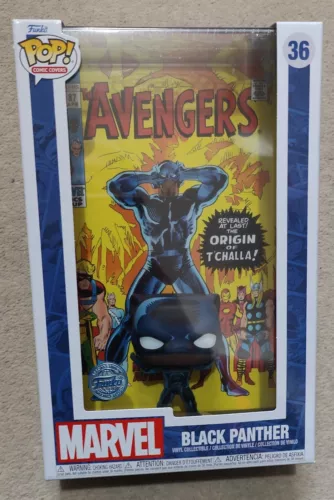 Funko POP! Comic Cover: Marvel - Black Panther Avengers 36 Special Edition