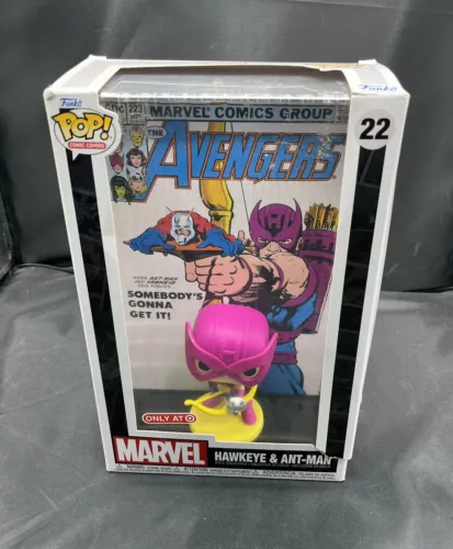 Funko POP! Comic Cover: Marvel - Hawkeye & Ant-man #22 New In Box