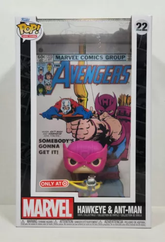 Funko Pop! Comic Covers Marvel #22 Hawkeye & Ant-Man Target Exclusive