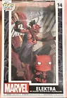 Funko POP! Comic Covers: Marvel Daredevil Elektra Figure w/ Enclosed Case #14