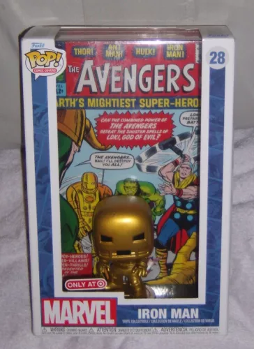 Funko Pop! Comic Covers Marvel Iron Man Avengers #28 Target Exclusive