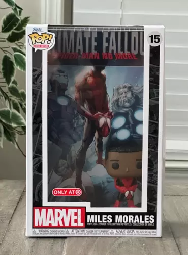 Funko Pop Comic Covers Ultimate Fallout #15 Marvel Miles Morales Target Exclusiv