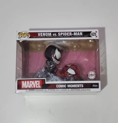 Funko Pop! Comic Moments #625 Venom Vs Spider-Man / Marvel Comics