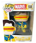 Funko Pop! Cyclops 58 Vinyl Figure Marvel X-Men Vaulted Rare Read 🔥📈