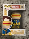 Funko Pop Cyclops #58 X-Men Marvel Comics + Protector