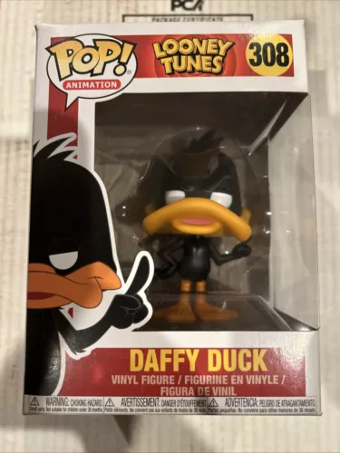 Funko Pop! DAFFY DUCK, 308, Looney Tunes, Cartoons, Animation, Bugs, NEW!