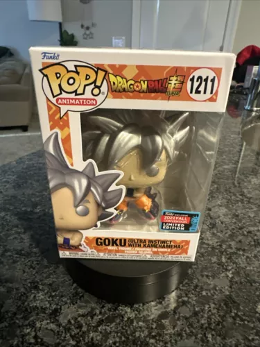 Funko Pop! DBS Goku Ultra instinct with Kamehameha #1211 Chalice Exclusive
