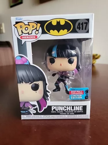 Funko Pop! DC Batman 417 Punchline 2021 Fall Convention NYCC Exclusive Figure