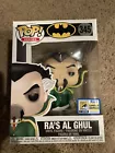 Funko Pop! DC Batman Ra's Al Ghul SDCC (Official Sticker) Exclusive #345