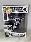 Funko Pop! DC Comics Super Heroes #45 • Harley Quinn (Batman) Rare Black & White