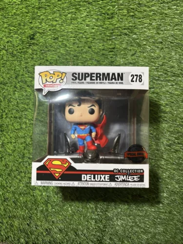 Funko Pop! DC Comics Superman Jim Lee Figura Bobble Head (278)