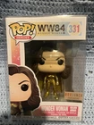 Funko Pop! DC Comics: Wonder Woman WW84 Golden Armor #331 Box Lunch Exclusive