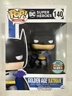 Funko Pop! DC Super Heroes #140 - Golden Age Batman Specialty Series w Protector