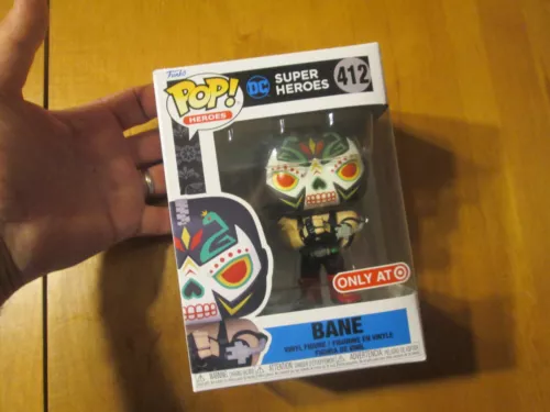 FUNKO POP DC SUPER HEROES BANE # 412 EXCLUSIVE TARGET