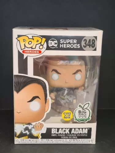 Funko Pop! DC Super Heroes - Black Adam (GITD) (Big Apple Exclusive) #348