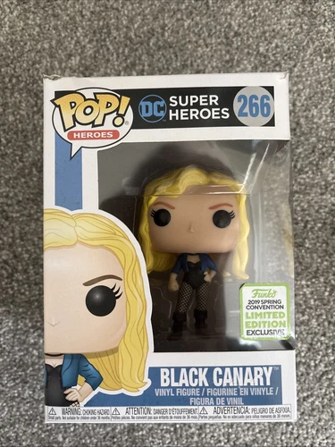 Funko Pop! DC Super Heroes - Black Canary Vinyl Figure #266  - Limited Edition
