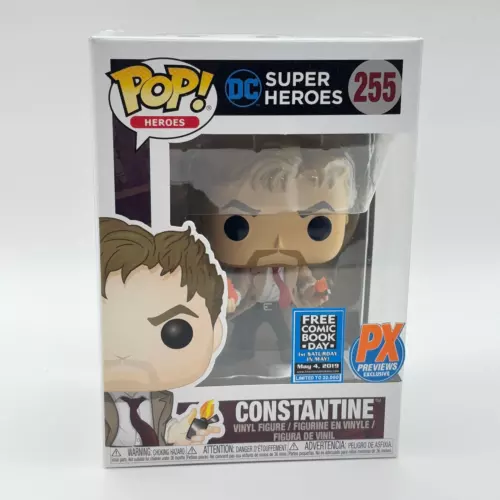 Funko Pop! DC Super Heroes Constantine #255 PX Previews Exclusive Diamond Comics