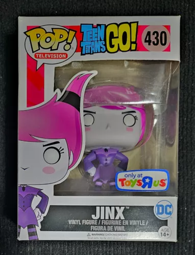 Funko Pop! DC Teen Titans Go! Jinx #430 Toys R Us Exclusive w/Protector