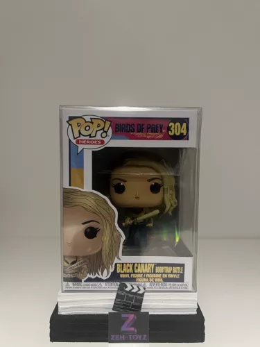 FUNKO POP! DC Universe Movies Birds Of Prey Black Canary Booby Trap Battle #304