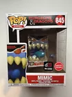 Funko Pop! D&D Dungeons & Dragons - MIMIC #845 Gamestop Exclusive d20 Included