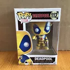 Funko POP! Deadpool #112 Yellow Marvel (No Sticker) w/ FREE Protector FREE SHIP