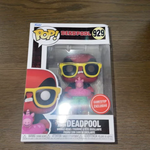 Funko Pop! Deadpool #929 Lazy River Deadpool EB Exclusive New In Box