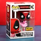 Funko Pop Deadpool Ballerina Deadpool 782 Hot Topic Exclusive 2021 W/ Protector