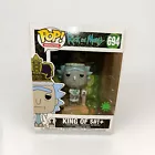 Funko Pop - Deluxe Animation - Rick and Morty “King of $#!+” Vinyl Figure #694