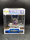 Funko Pop! Deluxe Avengers Assemble: Captain America #589 Amazon w/ Shipper
