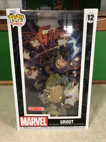 Funko POP! Deluxe Comic Covers Marvel GROOT 12 Target Exclusive