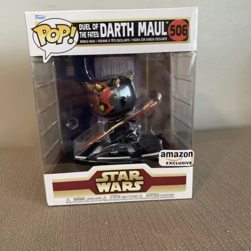 Funko Pop! Deluxe Darth Maul Duel of the Fates: Star Wars #506 Amazon Exclusive