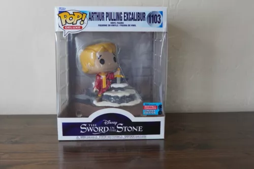 Funko Pop! Deluxe Disney The Sword In the Stone #1103 Arthur Pulling Excalibur