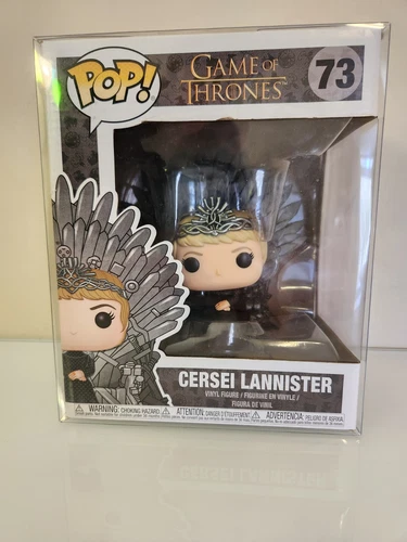 Funko Pop! Deluxe: Game of Thrones - Cersei (Iron Throne) #73 W/ Protector