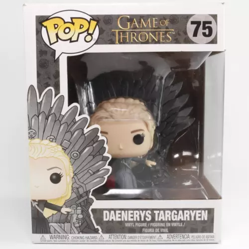 Funko Pop! Deluxe: Game of Thrones - Daenerys Targaryen (Iron Throne) #75