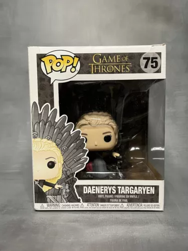 Funko Pop! Deluxe: Game of Thrones - Daenerys Targaryen (Iron Throne) #75