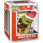 Funko Pop! Deluxe Grinch with Bag #35 Brand New How the Grinch Stole Christmas!